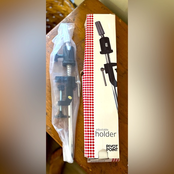 Adjustable mannequin Holder new silver & black in box! - Picture 1 of 2